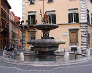 Fontana in piazza dell'Ara Coeli