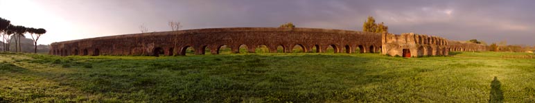 L'acquedotto Felice al Parco degli Acquedotti