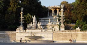 Pincio visto da piazza del Popolo