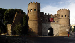 La porta Ostiense - Porta San Paolo