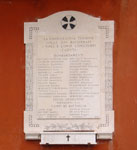 lapide commemorativa dei caduti