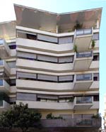 Ugo Luccichenti - palazzina in via Archimede 185 - vista della facciata