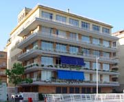Ugo Luccichenti: palazzina delle Muse in prospettiva accidentale