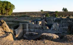 campagna di scavo Villa delle Vignacce anno 2008